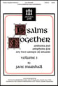 Psalms Together Unison Choral Score cover